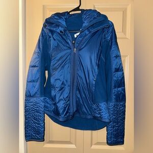 Lululemon Run: Bundle Up Jacket - Size 10 in Limitless Blue (W4A09S)